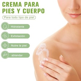 2PC Crema Hidratante para Pies, Crema de Urea al 42 ms cido Saliclico al 2 para el Tratamiento de Reparacin de Pies y Manos Secos y Agrietados,...    