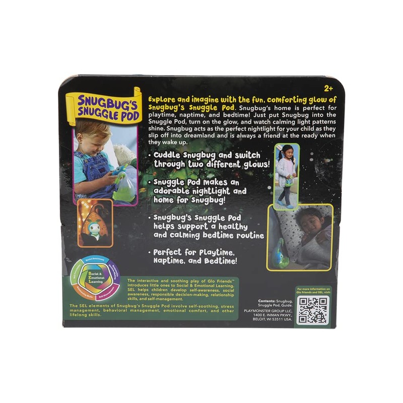 Playskool Glo Friends— Snugbug's Snuggle Pod — Light with Glowing