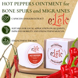 ELEK Pfeffersalbe 40ml - Wärmesalbe mit Pfeffer - Extra Stark Wärme Creme - Muskeln & Gelenke Sport Gel - Wärmecreme - Wärme-Wirkung - Wärmegel - Wärmebalsam mit Olivenöl & Bienenwachs & Eukalyptusöl