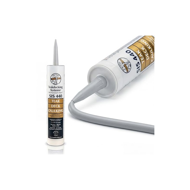 Teakdecking Systems 10oz Marine Caulk Cartridge - Premium Quality -