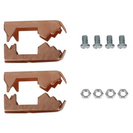 SCITOO Heavy Duty Pure Copper Alligator Clips Jumper Cables Boost Clamp 2 Pair 1100AMP Jumper Cable Clamps Universal Battery Charger Clamps with PAC Insulating Handle for Car Truck SUV,ETL/CETL Listed