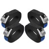 Lashing Strap Tension Belt Buckle Strap - Black - in