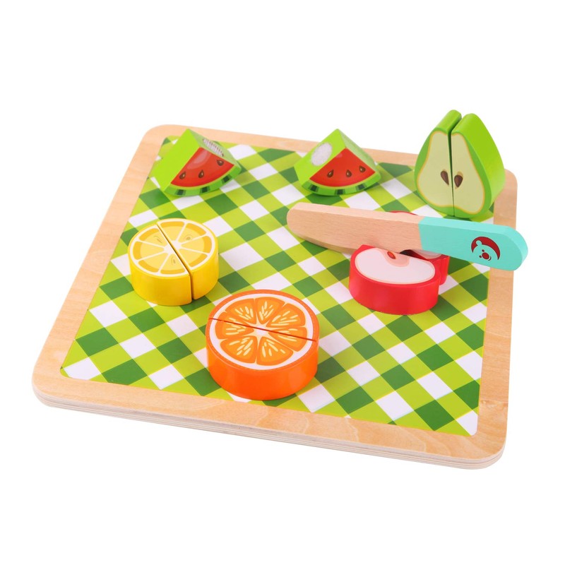 Classic World Cutting Fruit Puzzle Molding Puzzle 1 Year Old