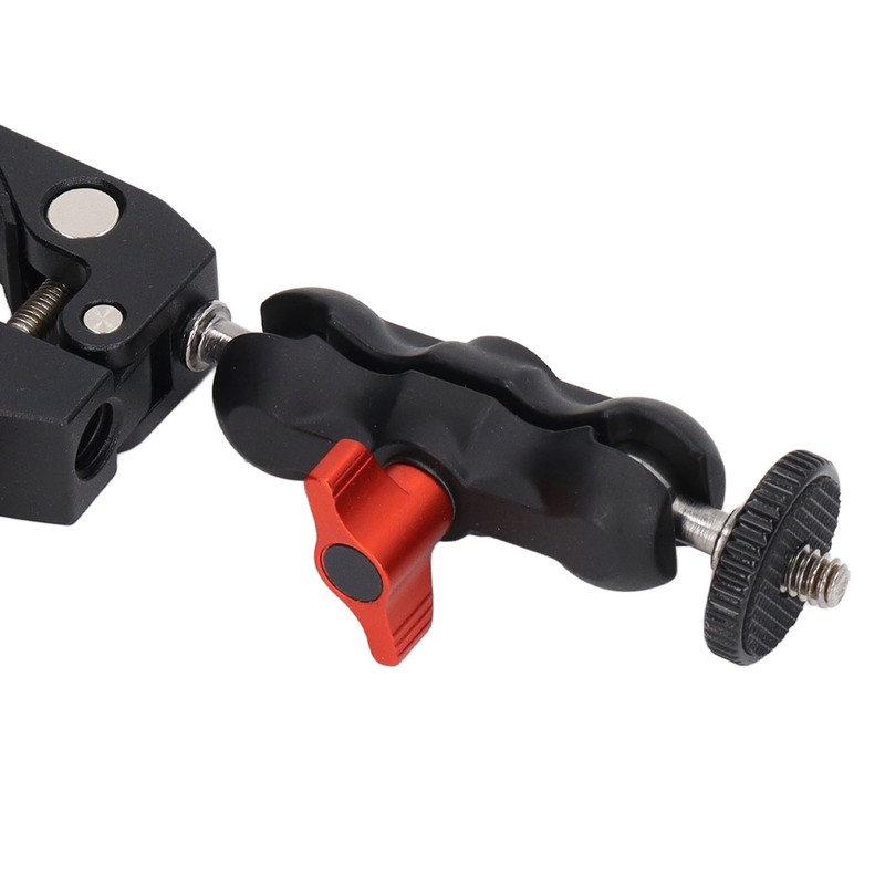 Camera Super Clamp Ball Head Crab Claw Clip Universal Monitor