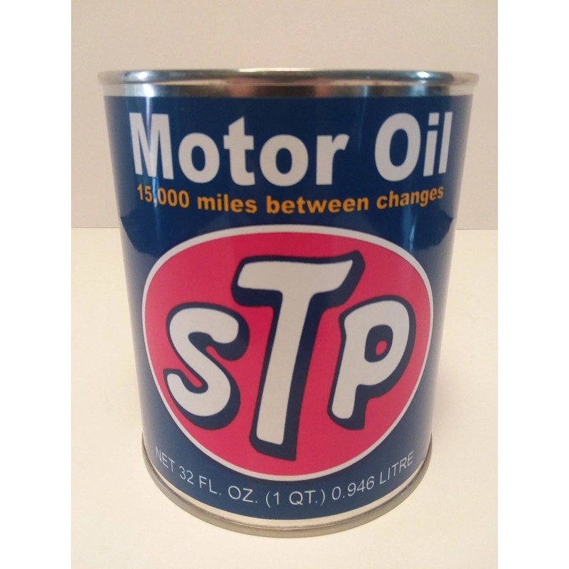 STP Motor Oil Vintage STP Motor Oil Can 1 qt.