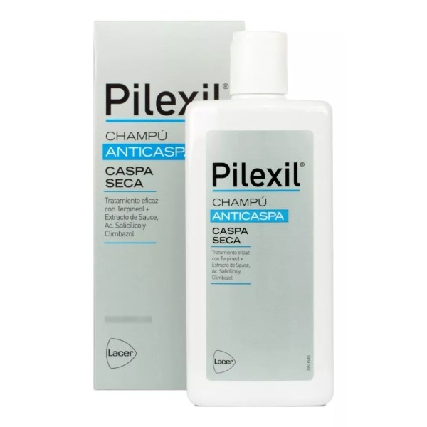 Pilexil Shampoo Anti Caspa Seca 300ml  Original