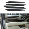 Fewshaw Carbon Fiber Door Panel Trim Cover For 2021-2024 Chevy