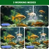 Upgraded Digital Display Solar Pond Aerator, 3 Working Modes(Low/Med/High) Solar