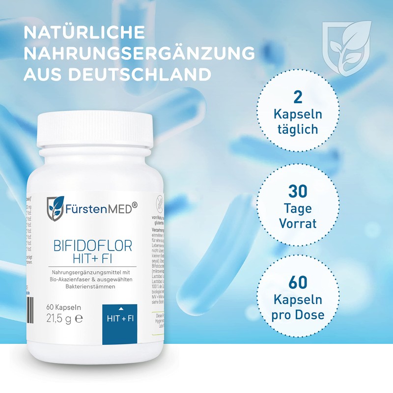FürstenMED® Bifidoflor HIT + FI for Histamine Inolerance and Fructointolerance