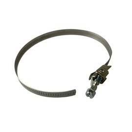 Quick Release Adjustable Clip Clamp for Ducting Ventilation Sign Fixing W2 (1, 15-90mm)