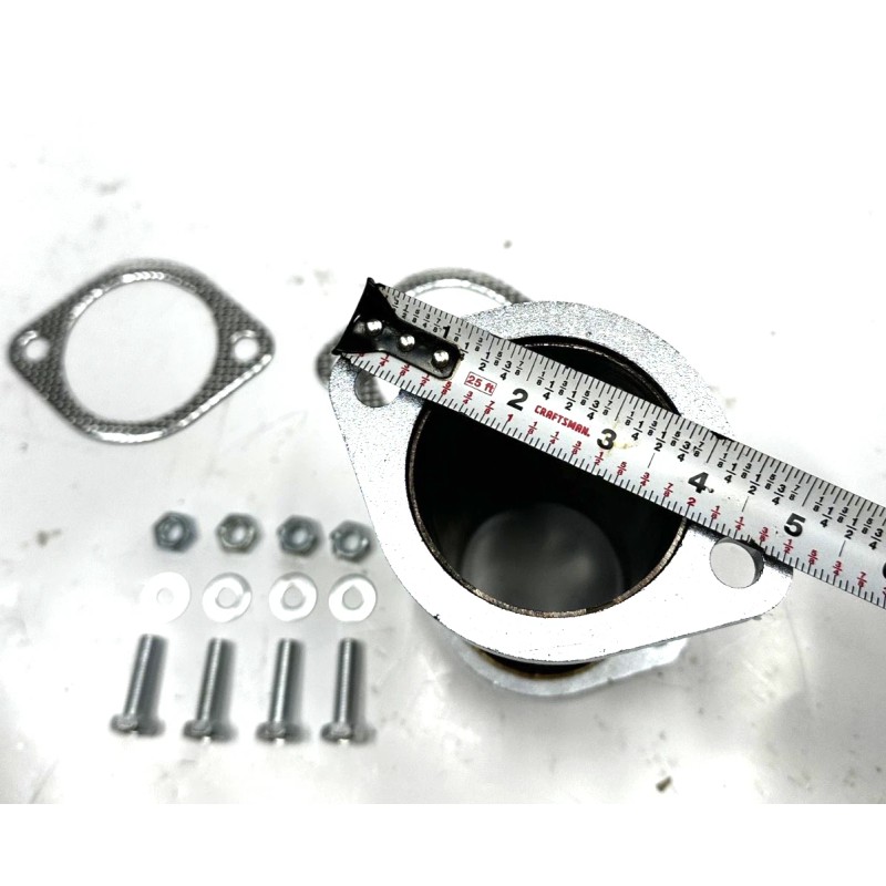 Gearhead G35 G37 Extension Adapter 350Z Exhaust pipe 8in Long