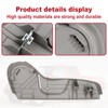 FEXON Driver Side Plastic Seat Trim Panel Bezel LH Gray