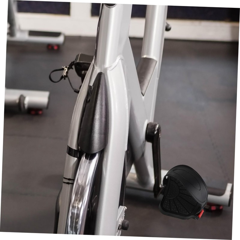 Kisangel 1pair Adjustable Exercise Bike Pedals Design for and Stationary