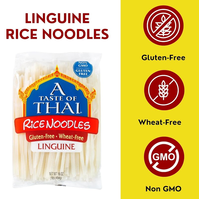 A Taste of Thai Rice Noodles - 16oz Pack of