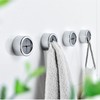 iBetterLife Adhesive Kitchen Towel Hooks - 4 Pack Dish Towel