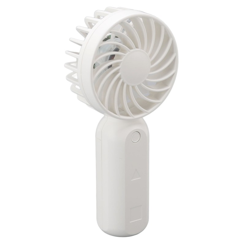 Handheld Fan 5V 3 Levels Wind Adjustment USB Charging Grille