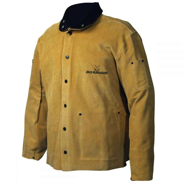 Caiman 3030 30" Gold Boarhide Pigskin Jacket, Medium