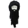 Creative Barbarian Knit Beard Hat Funny Knit Cap Wig Beanie