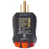 Gardner Bender GRT-3500 Outlet Receptacle Tester & Circuit Analyzer, Indicates