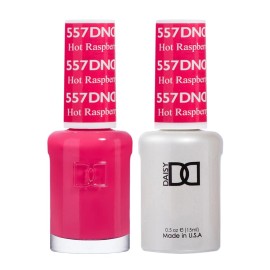 DND Match UV Gel + Nail Polish #557 Hot Raspberry