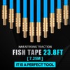 GURADESIGN 23.8FT Fiberglass Running Electrical Wire Cable Glow Rods Wire