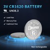 EEMB 10 Pack CR1620 Battery 3V Lithium Battery Button Coin