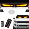 23.62" * 4.72" 2PCS Devil Eyes Light, Led Eyes Strips