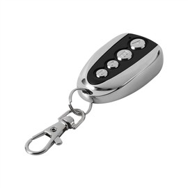 Boxwizard 433mhz Remote Control Key 433mhz Gate Opener Universal Cloning Remote Control Key Fob for Electric Garage Door (Letter)