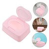 ULTECHNOVO Wipes Container Dustproof Wipes Holder for Cotton Pads Portable