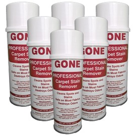 Supervacuums GONE Professional Carpet Stain Remover (6-Pack)