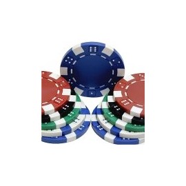 DA VINCI 1000 Clay Composite 11.5 Gram Dice Poker Chips