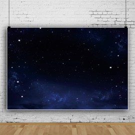 Qinunipoto Starry Sky Background Stars Space Background 1.5x1m Blue Photography Background Decorative Background Photography Backdrop Photography Backdrop Photography Props for Bork Portrait
