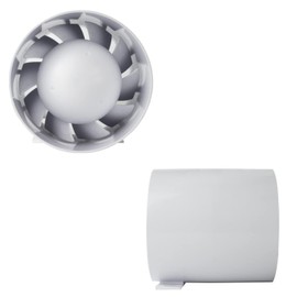 Duct Duct Fan Pipe Insert Exhaust Fan Pipe Fan Quiet Diameter 120 mm 12 cm Pipe Fan 16 W - 158 m³