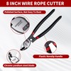 WISEUP 3Pcs Bolt Cutter Pliers Set, 14" Heavy Duty and