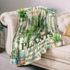 Lussues Nee Plant Blanket for Plant Lover,50 * 60in Plant