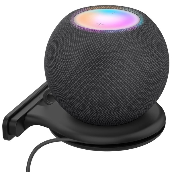 AHASTYLE HomePod Mini Wall Mount ABS Stand Holder with Cable