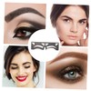 OHPHCALL Eyebrow Guide Ruler Brow Shaping Stencil Eyebrow Makeup Supplies
