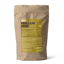GymBeam Bio Flohsamen (300g) - Löslicher Ballaststoff aus Plantago Ovata, glutenfrei, Präbiotikum für Verdauung & Darmmikrobiom, geeignet zur Gewichtsabnahme, ideal in Joghurt & Smoothies
