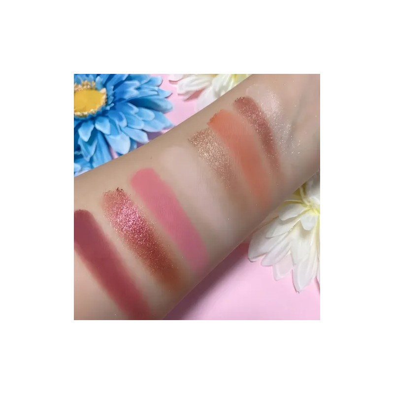 Paleta De Sombras Lets Play Too Faced Color de la