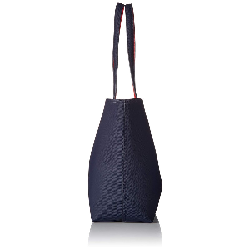 Lacoste Women's Anna Reversible Tote Bag, Violet/Red, One Size