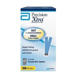 Tiras de medición MediSense Precision Xtra - Modelo 99878-35 - Caja de 100