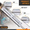 Rustark 10Pcs Chainsaw Chain Sharpener File Kit, 5/32, 3/16, 7/32