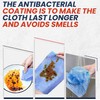 Abbey 200 All Purpose Cleaning Cloths in Portable Box Dispenser