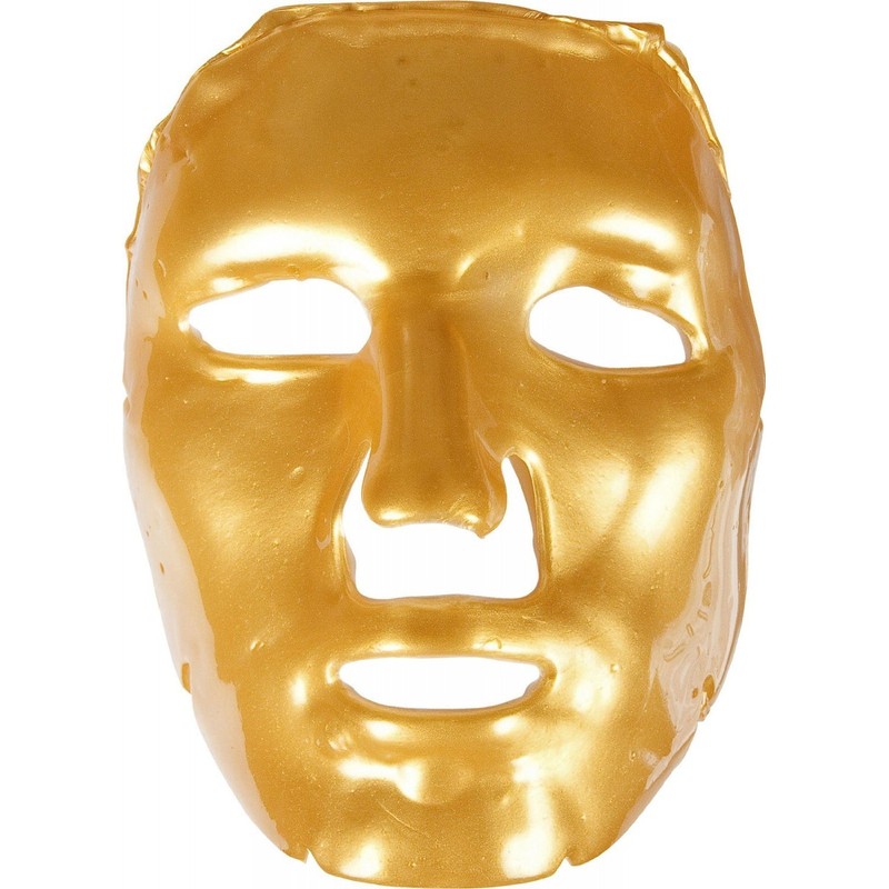 Golden Face Set of 10 Collagen Face Mask with Q10