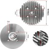ntnmotorcycle LD100 CNC Motor Higher Performance Racing Head & 2pcs