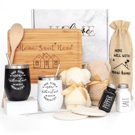 House Warming Gifts New Home(11 Piece Set), Unique Housewarming Gift Baskets for Couples, Clients, Women, New Home Gift for Home, Closing Gifts for Home Buyers, First Home Gift Ideas, New Apartment