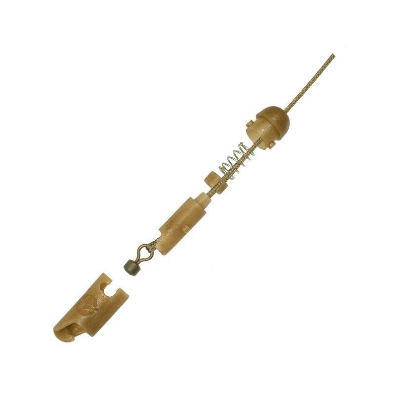 Korda Heli Safe Brown - 2 Lead Clips, Lead Clips,