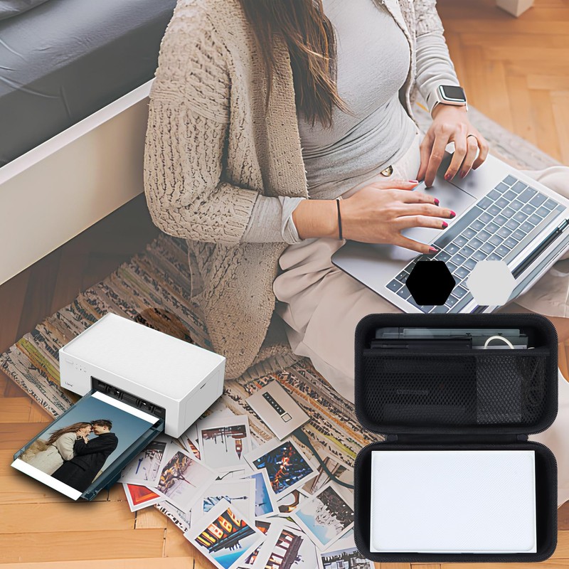 RIYADAone Hard Case Replacement for Liene 4x6'' Photo Printer Full-Color