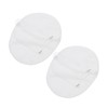 FOMIYES Washable Underarm Sweat Absorbing Pads Cotton Armpit Shields with