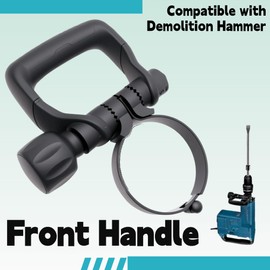 yeeluzan Front Handle Compatible with Demolition Hammer GSH16-28 GSH16-30 B56 Spare Parts 160202508K Assembly for Bosch Replacement Accessories